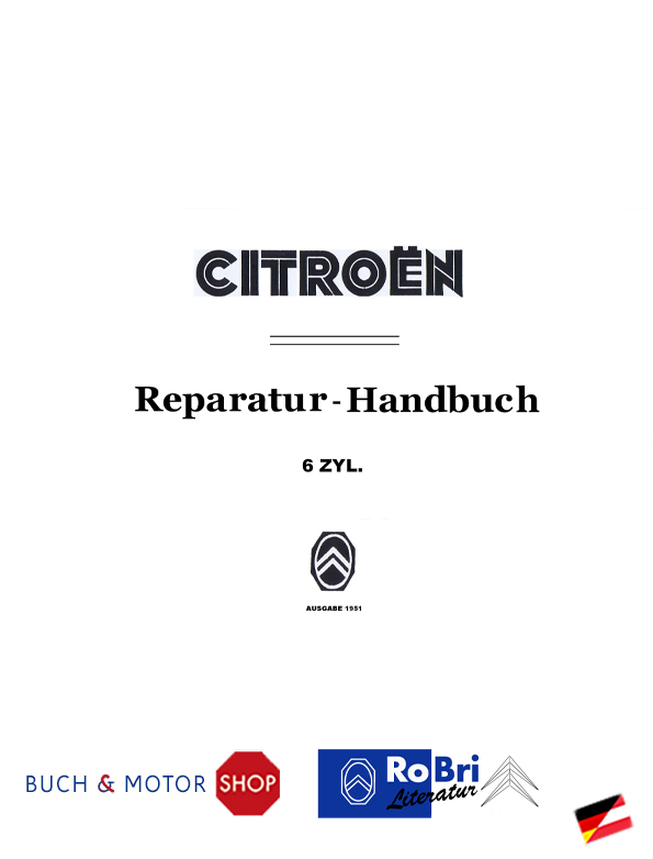 Citroën Traction Avant Reparaturhandbuch 15CV